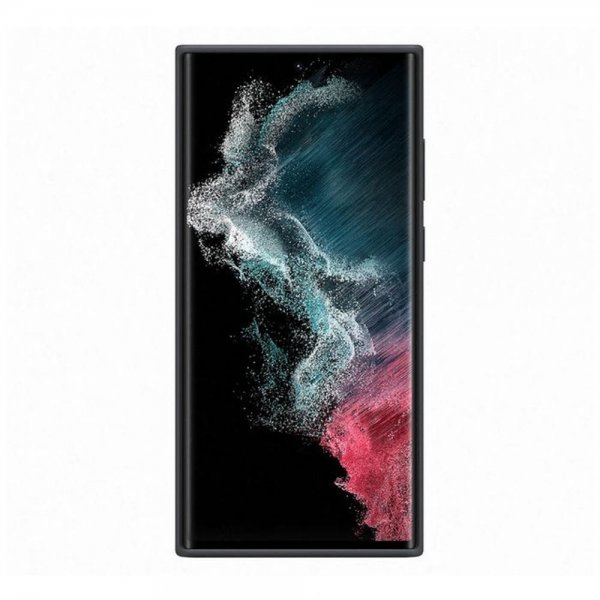 - Samsung Galaxy S22 Ultra - Skal - Silicone Cover - Svart