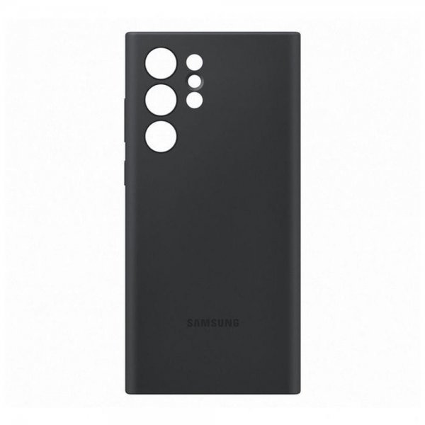 - Samsung Galaxy S22 Ultra - Skal - Silicone Cover - Svart