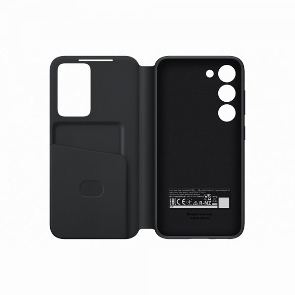 - Samsung Galaxy S23 - Fodral - Smart View Wallet Case - Svart