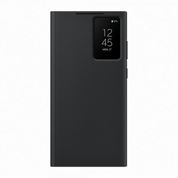 - Samsung Galaxy S23 Ultra - Fodral - Smart View Wallet Case - Svart
