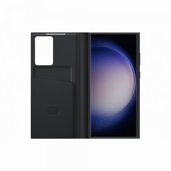 - Samsung Galaxy S23 Ultra - Fodral - Smart View Wallet Case - Svart