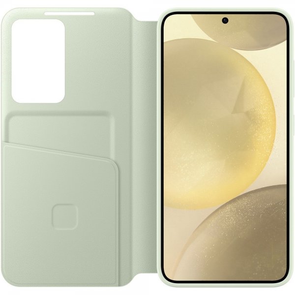 - Samsung Galaxy S24 Plus - Fodral - Smart View Wallet Case - Grön