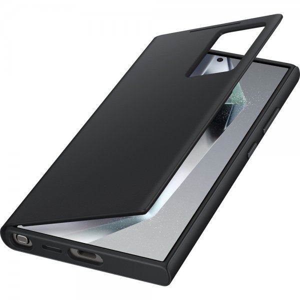 - Samsung Galaxy S24 Ultra - Fodral - Smart View Wallet Case - Svart