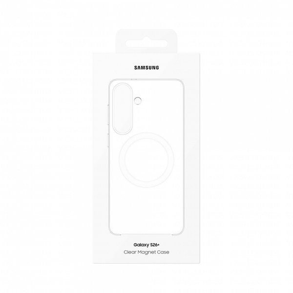 - Samsung Galaxy S26 Plus - Skal - Clear Magnet Case - Transparent
