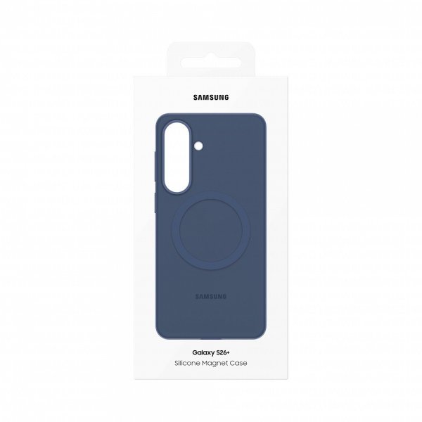 - Samsung Galaxy S26 Plus - Skal - Silicone Magnet Case - Blue Violet