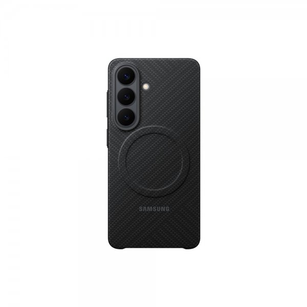 - Samsung Galaxy S26 - Skal - Carbon Magnet Case - Svart