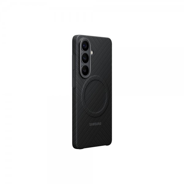 - Samsung Galaxy S26 - Skal - Carbon Magnet Case - Svart