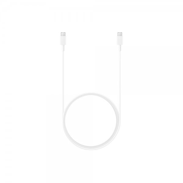 Kabel USB-C till USB-C 1.8m 3A Vit