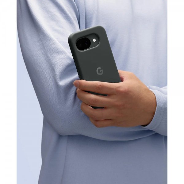 - Google Pixel 10a - Skal - Silikon - Obsidian