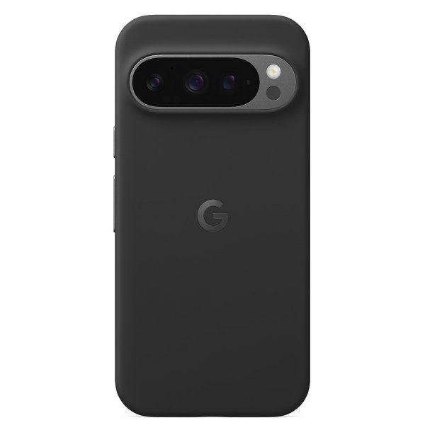 - Google Pixel 9 Pro XL - Skal - Silikon - Obsidian