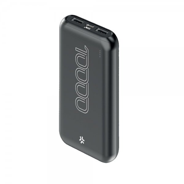 - Powerbank - ENERGY 10 000 mAh - Svart