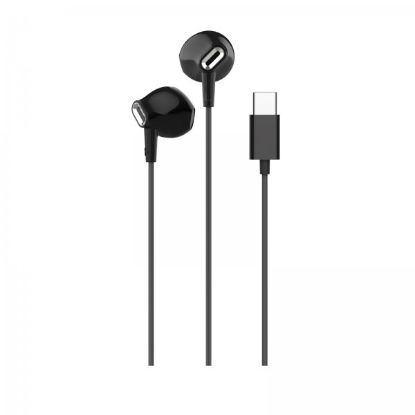 - Hörlurar - Fine Pro USB-C - Svart