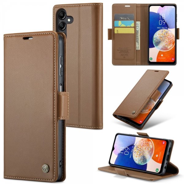 - Samsung Galaxy A14 - Fodral - 023 Series - Brun