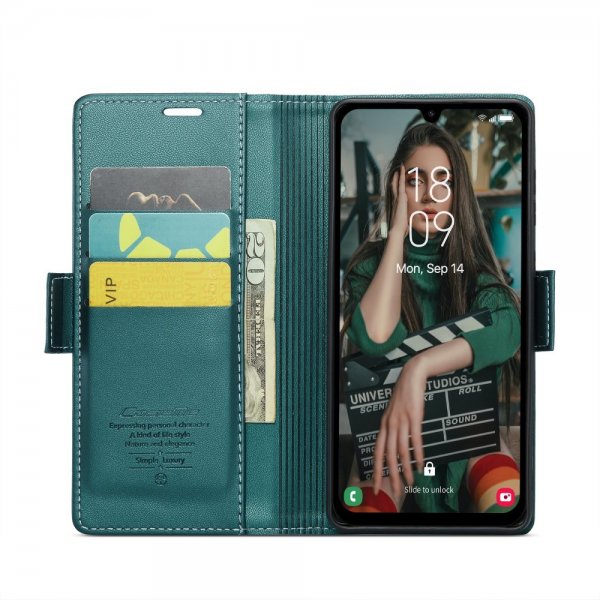 - Samsung Galaxy A15 - Fodral - 023 Series - Grön