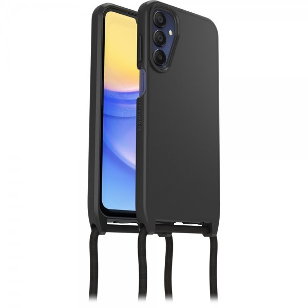 - Samsung Galaxy A15 - Skal - React Necklace - Svart