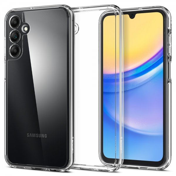 - Samsung Galaxy A15 - Skal - Ultra Hybrid - Crystal Clear