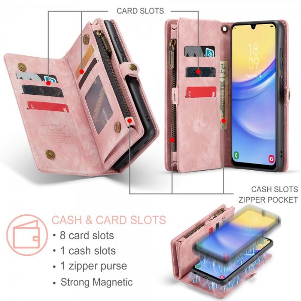 - Samsung Galaxy A16 - Fodral - 008 Series Löstagbart Skal - Rosa