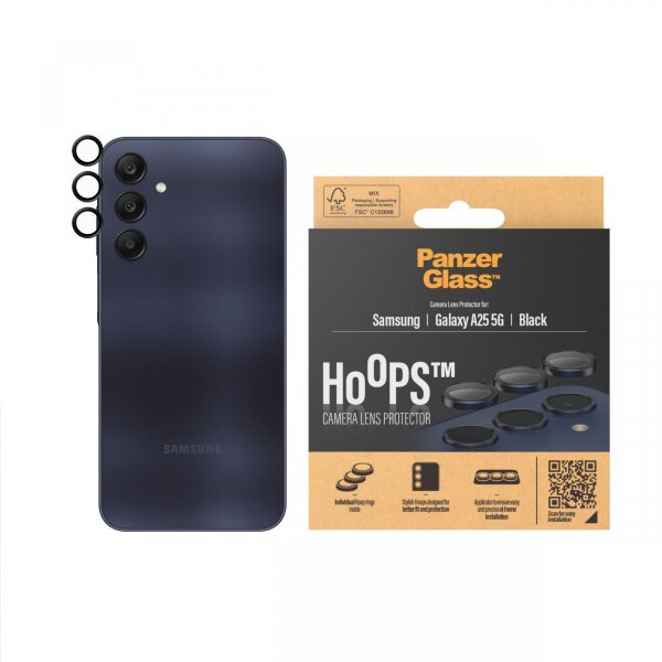 - Samsung Galaxy A25 - Kameraskydd - Hoops