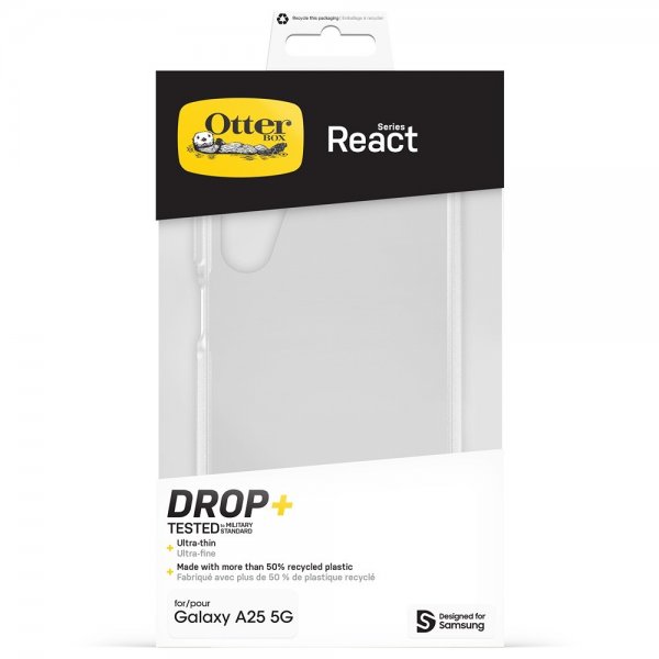 - Samsung Galaxy A25 - Skal - React - Transparent