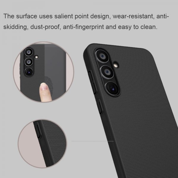 - Samsung Galaxy A35 - Skal - Super Frosted Shield - Svart