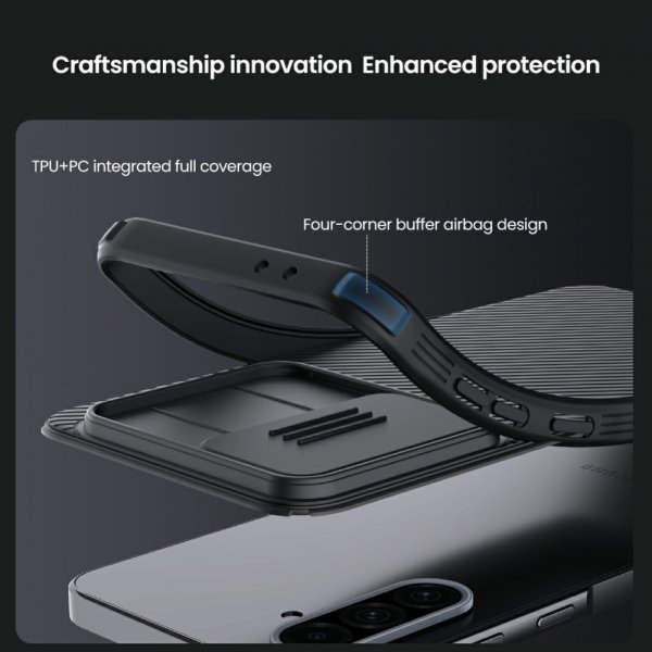 - Samsung Galaxy A36 - Skal - CamShield Pro - Grön
