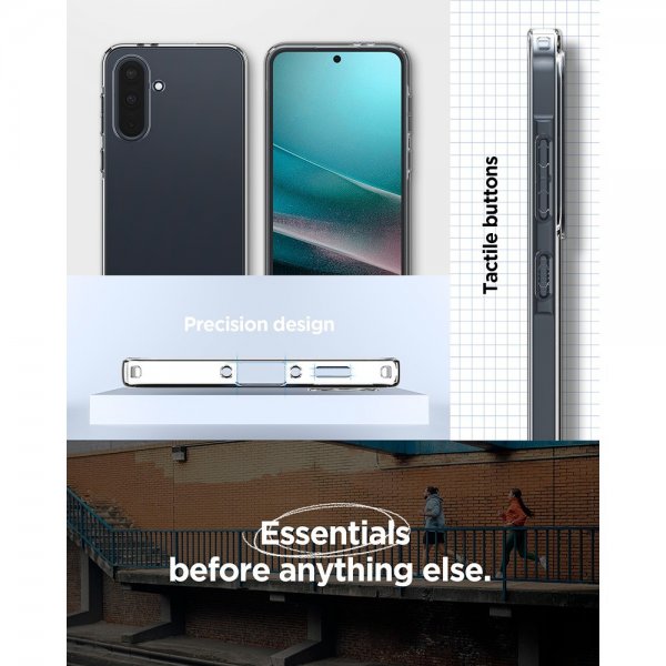 - Samsung Galaxy A36 - Skal - Liquid Crystal - Transparent