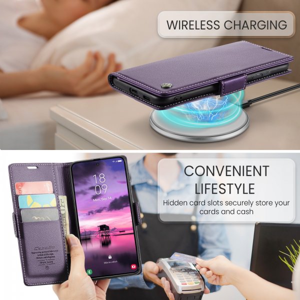 - Samsung Galaxy A37 - Fodral - 023 Series - Lila