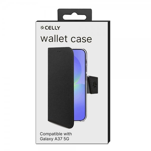 - Samsung Galaxy A37 - Fodral - Wally Wallet Case - Svart