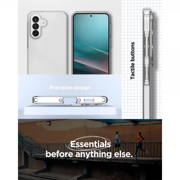 - Samsung Galaxy A37 - Skal - Liquid Crystal - Crystal Clear