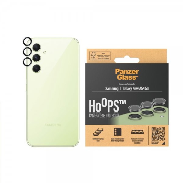 - Samsung Galaxy A55 - Kameraskydd - Hoops