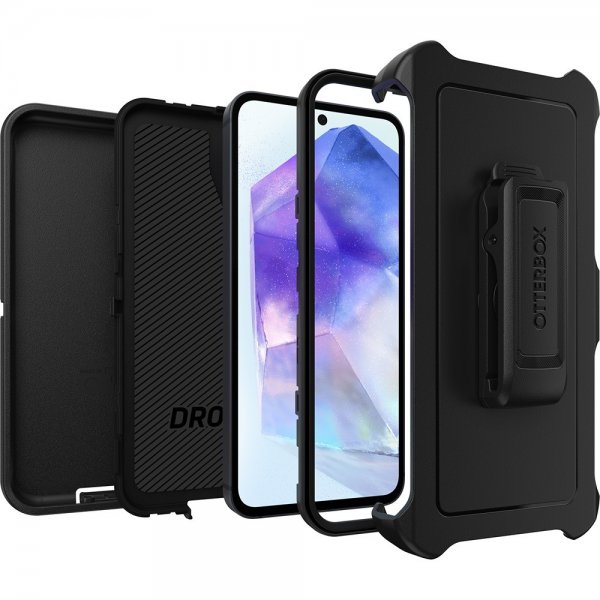 - Samsung Galaxy A55 - Skal - Defender - Svart