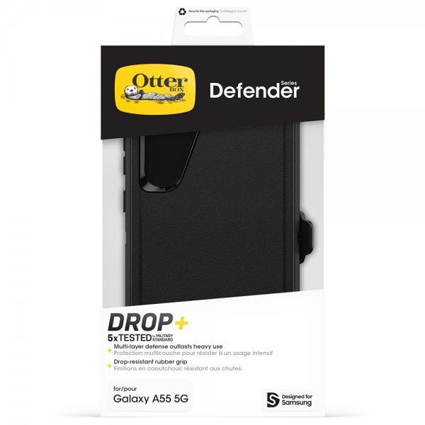 - Samsung Galaxy A55 - Skal - Defender - Svart
