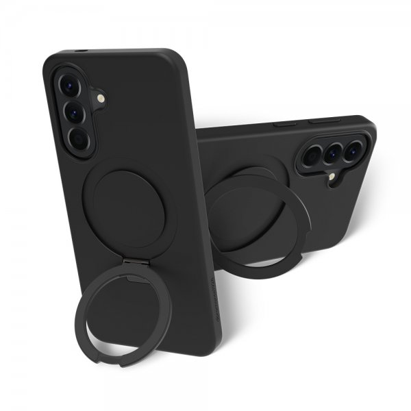 - Samsung Galaxy A57 - Skal - Iceland Ultra Magnet Kickstand - Svart