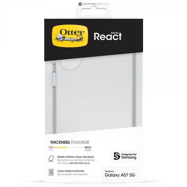 - Samsung Galaxy A57 - Skal - React - Transparent