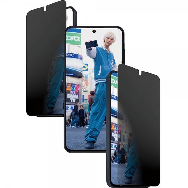 - Samsung Galaxy A57 - Skärmskydd - Ultra-Wide Fit Privacy EasyAligner