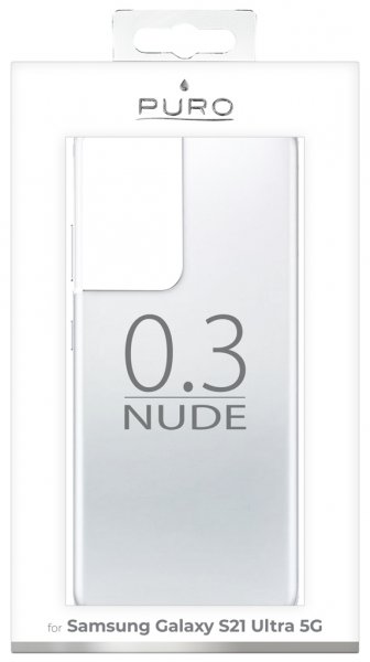 - Samsung Galaxy S21 Ultra - Skal - Nude - Transparent
