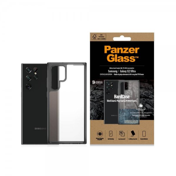 - Samsung Galaxy S22 Ultra - Skal - HardCase - Crystal Black