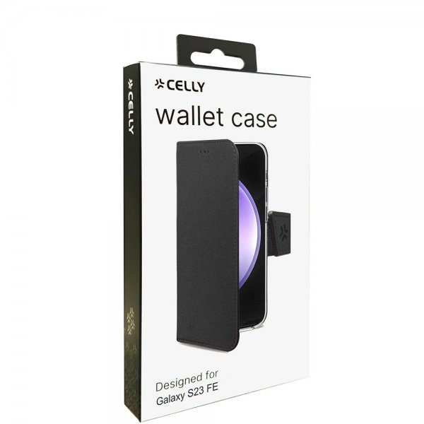 - Samsung Galaxy S23 FE - Fodral - Wally Wallet Case - Svart