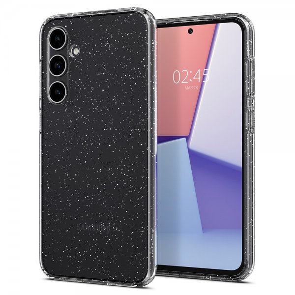 - Samsung Galaxy S23 FE - Skal - Liquid Crystal Glitter - Crystal Quartz