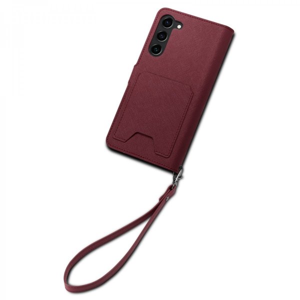 - Samsung Galaxy S23 Plus - Fodral - Wallet S Plus - Burgundy