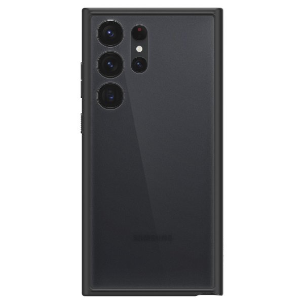 - Samsung Galaxy S23 Ultra - Skal - Ultra Hybrid Matte - Frost Black