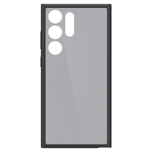 - Samsung Galaxy S23 Ultra - Skal - Ultra Hybrid Matte - Frost Black