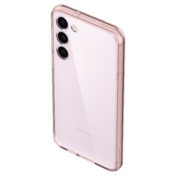 - Samsung Galaxy S23 - Skal - Ultra Hybrid - Rose Crystal