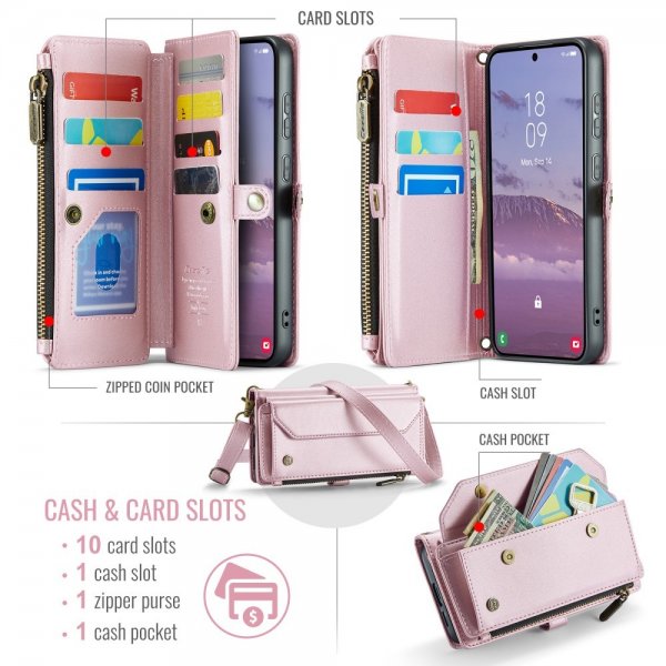 - Samsung Galaxy S24 FE - Fodral - C36 Series - Rosa