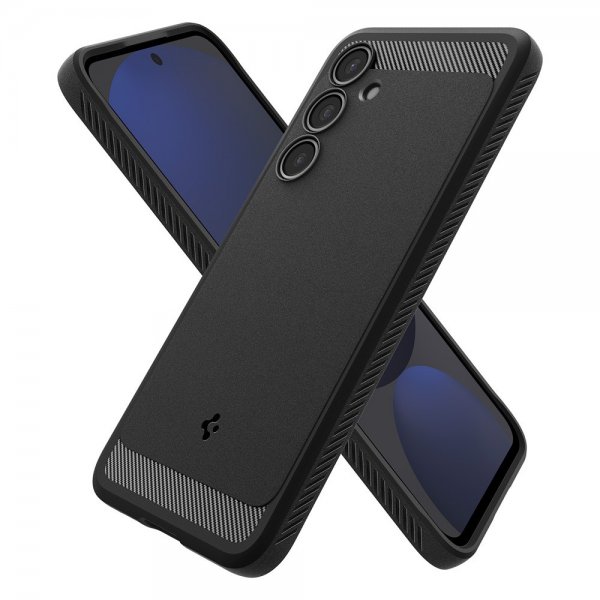 - Samsung Galaxy S24 FE - Skal - Rugged Armor - Matte Black