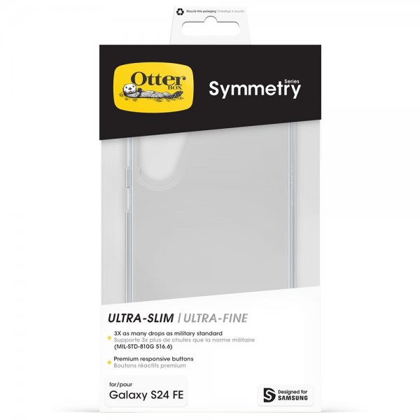 - Samsung Galaxy S24 FE - Skal - Symmetry Clear - Transparent