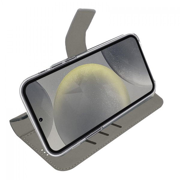 - Samsung Galaxy S24 - Fodral - Wally Wallet Case - Svart