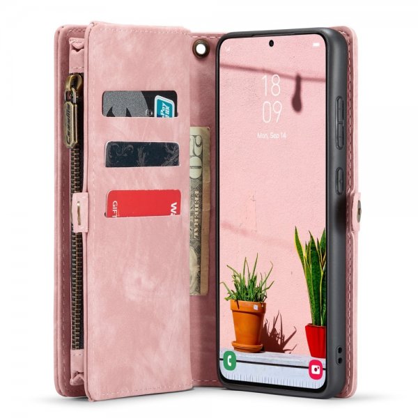 - Samsung Galaxy S24 Plus - Fodral - 008 Series Löstagbart Skal - Rosa