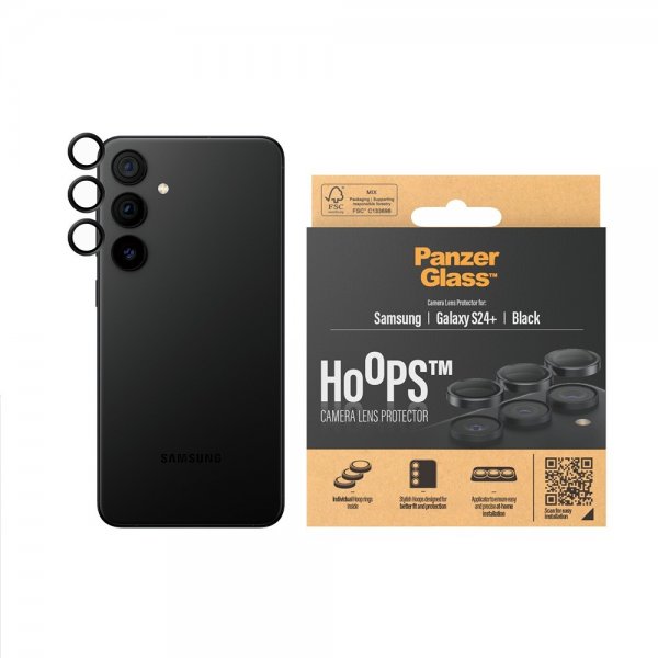 - Samsung Galaxy S24 Plus - Kameraskydd - Hoops