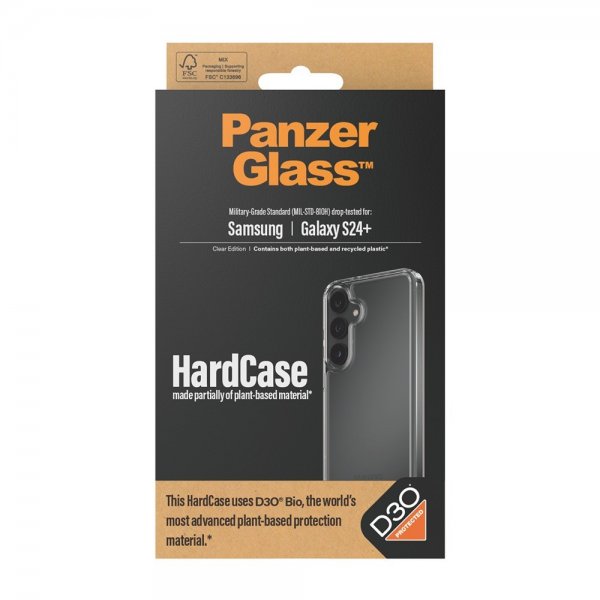 - Samsung Galaxy S24 Plus - Skal - HardCase D3O - Transparent
